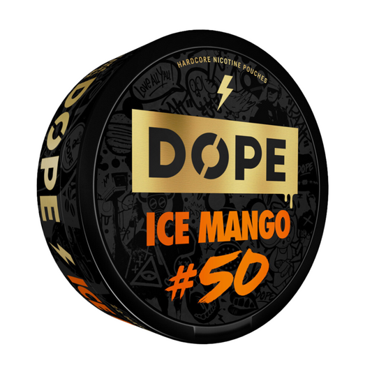 Dope Ice Mango #50 Nicotine Pouches Snus